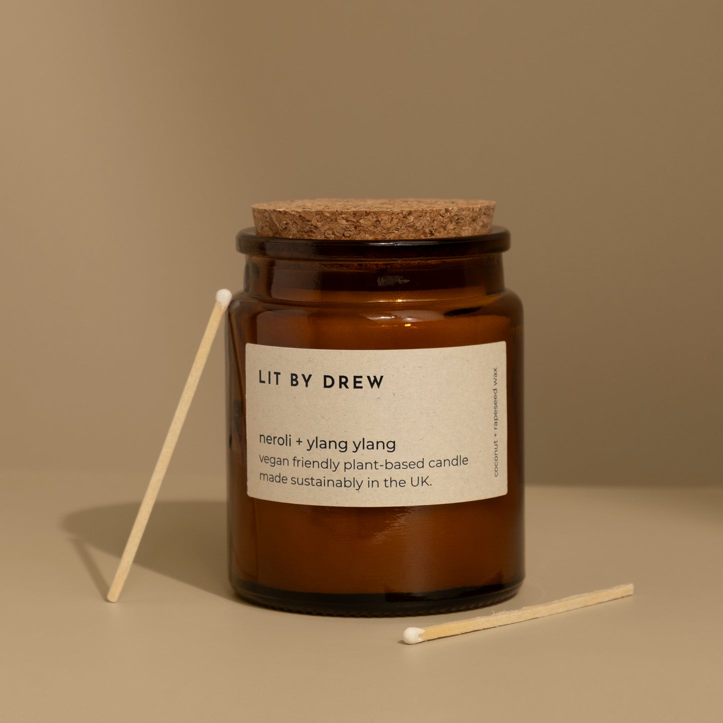 Neroli & Ylang Ylang Apothecary Style Candle - Medium