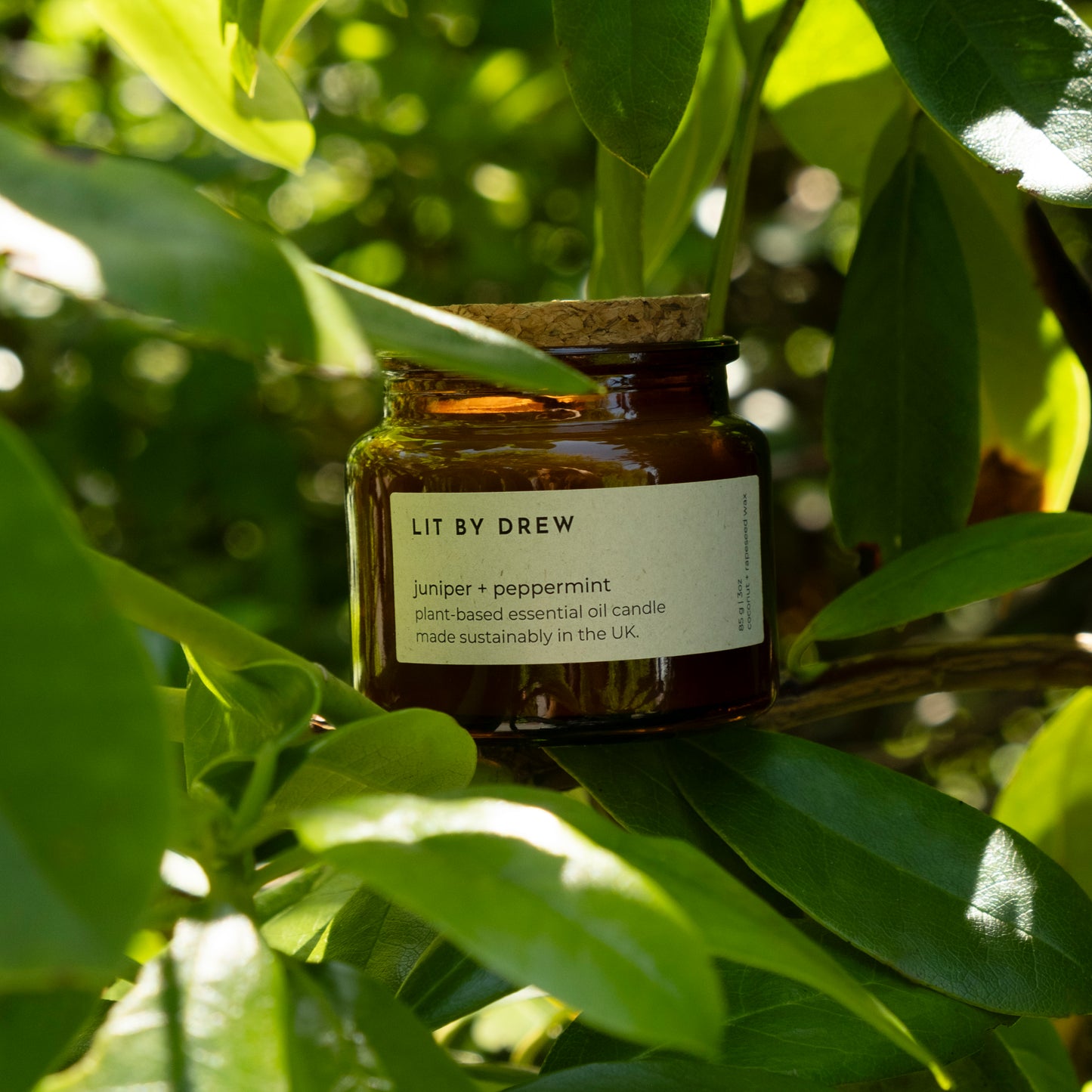 Juniper & Peppermint - Pure Essential Oil Candle - Small