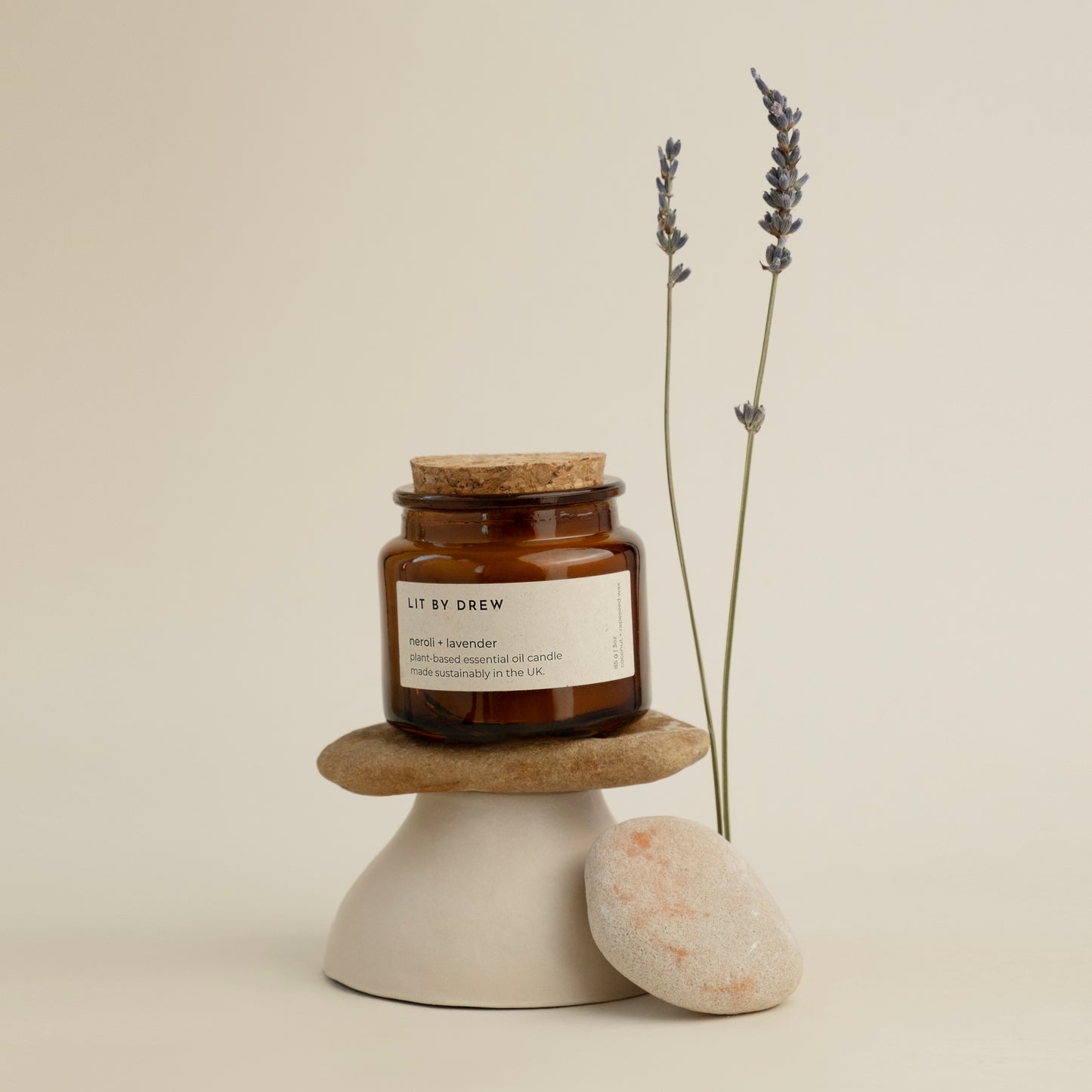 Neroli & Lavender - Pure Essential Oil Candle - Small