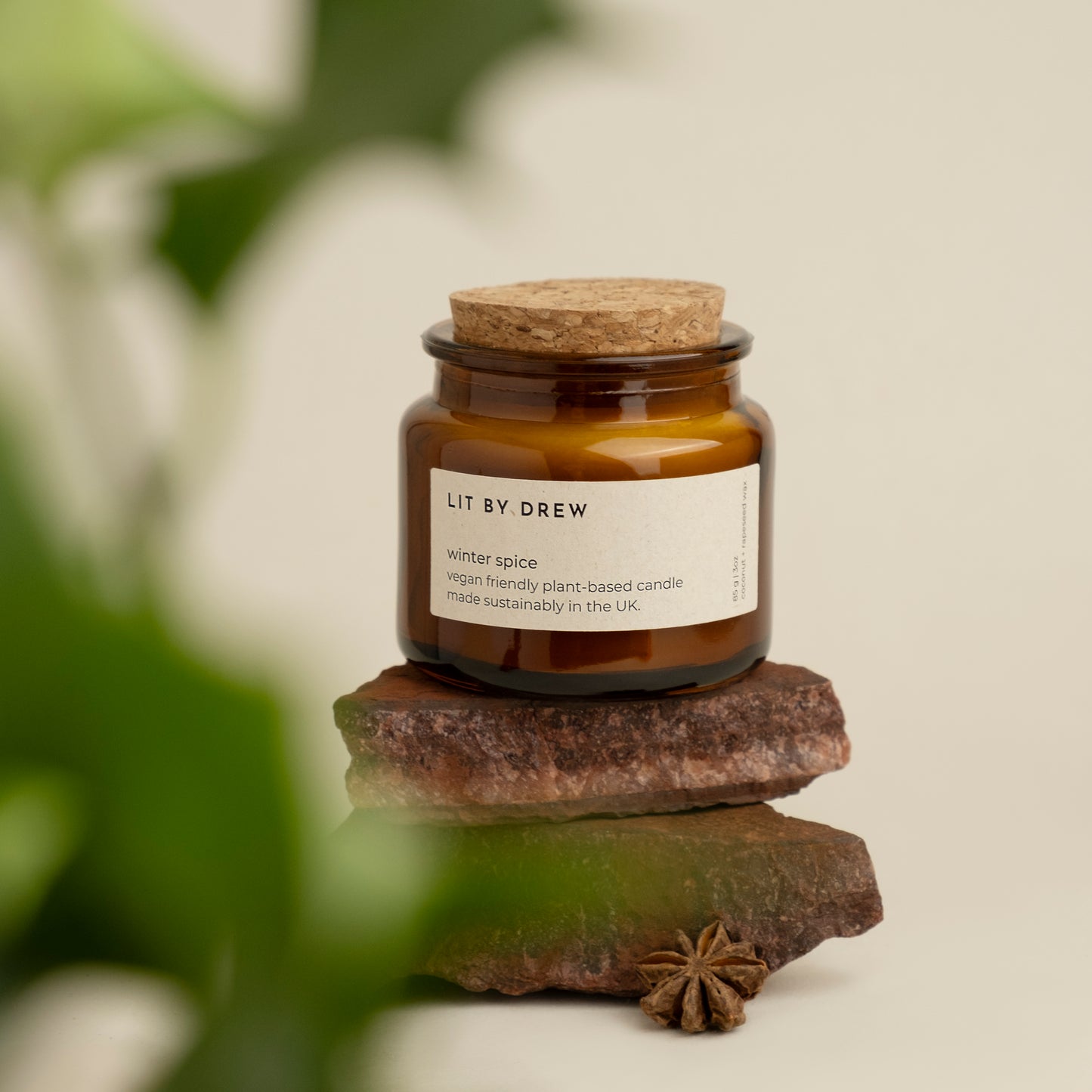 Winter Spice Apothecary Style Candle - Small