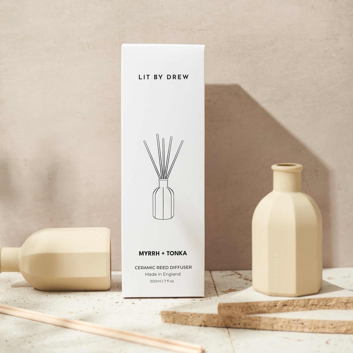 Myrrh & Tonka Ceramic Reed Diffuser - 200ml