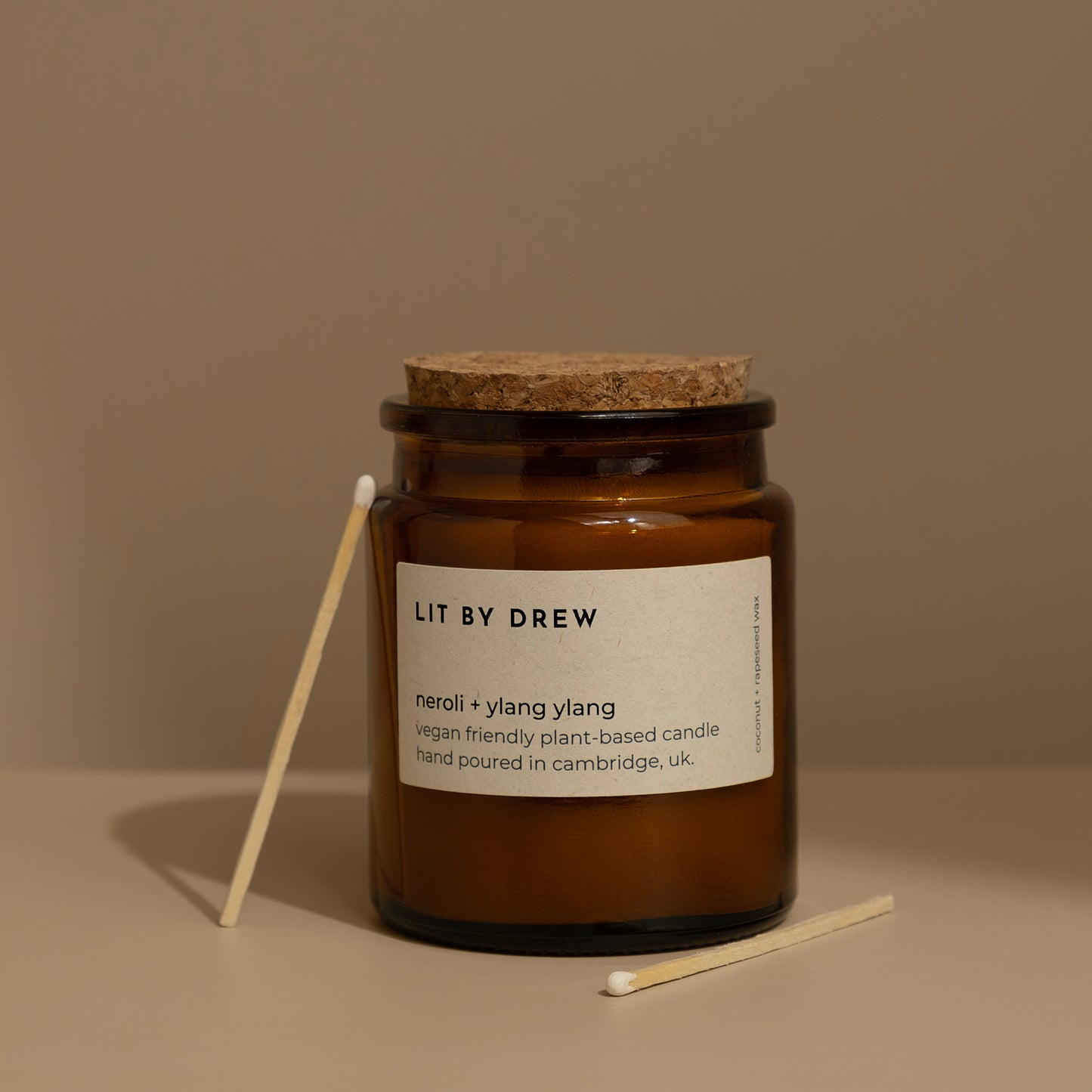 Neroli & Ylang Ylang Apothecary Style Candle - Medium