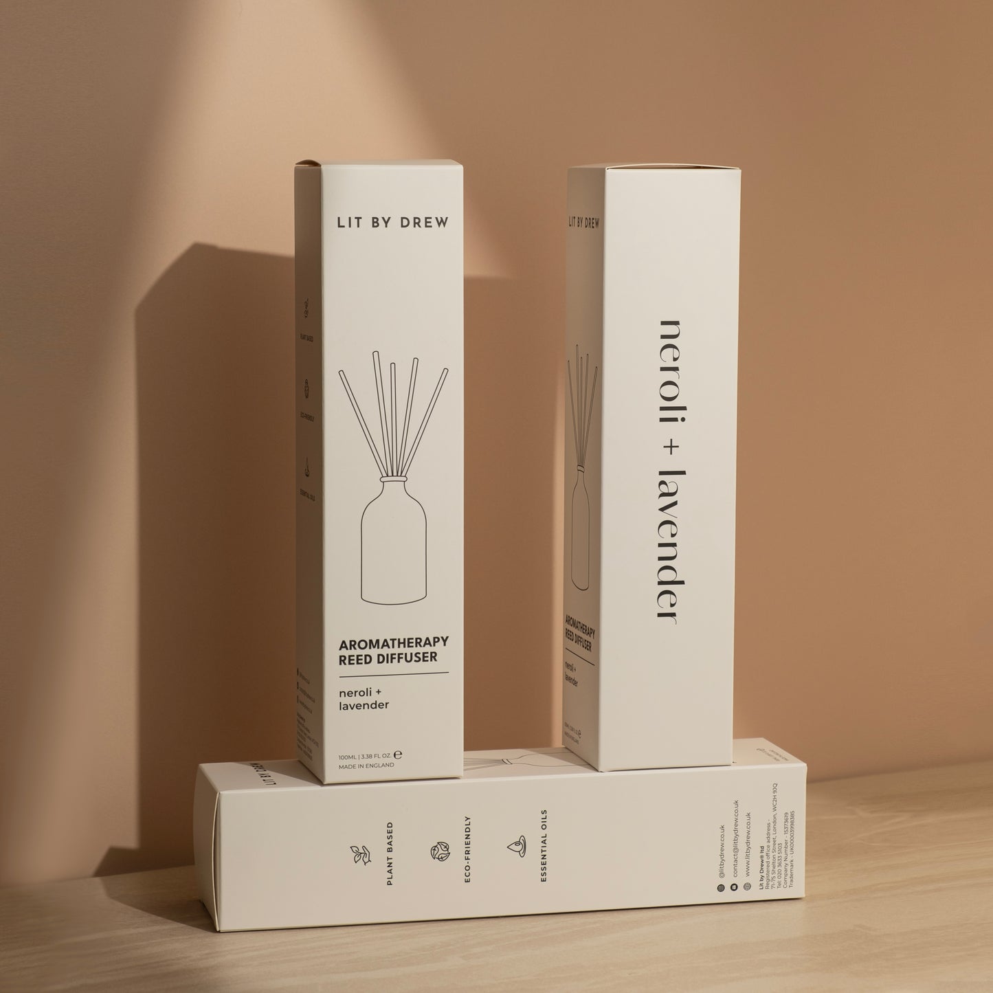 Neroli & Lavender Aromatherapy Reed Diffuser - 100ml