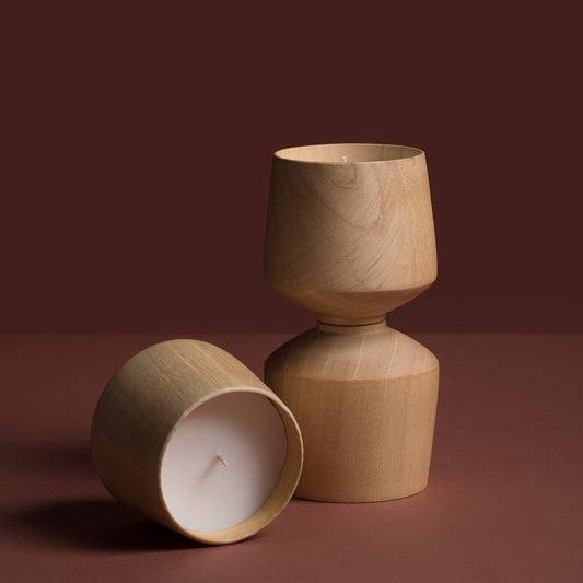 Oakmoss & Pine Jujube Wood Candle