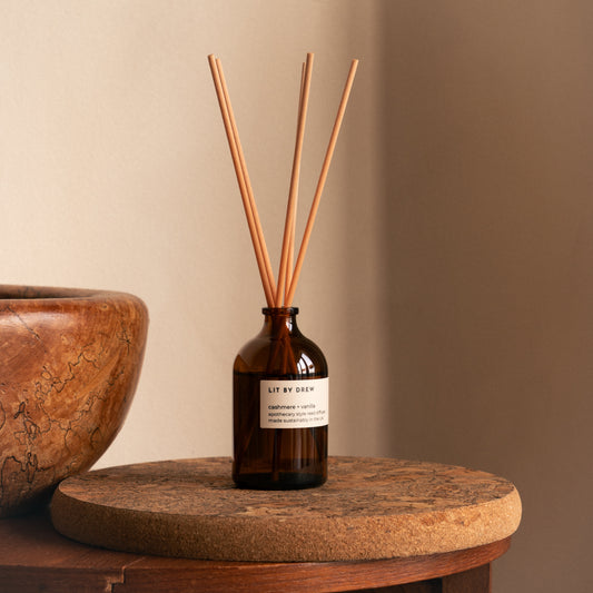 Cashmere & Vanilla Apothecary Style Reed Diffuser - 100ml
