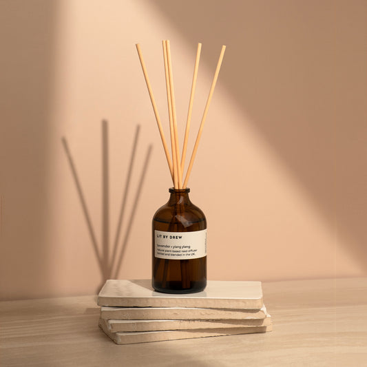 Lavender & Ylang Ylang - Pure Essential Oil Reed Diffuser - 100ml
